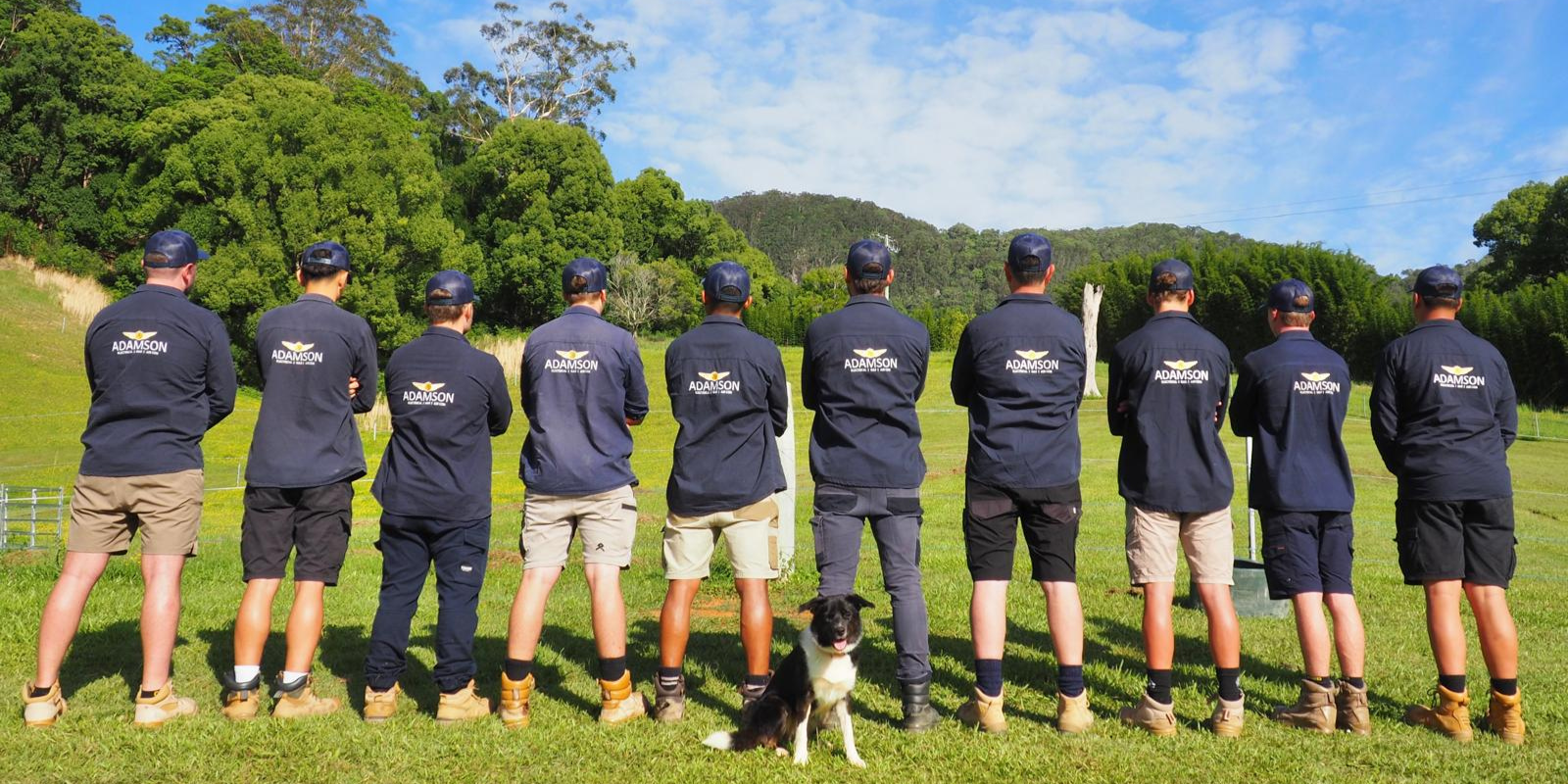 The Adamson team and fleet